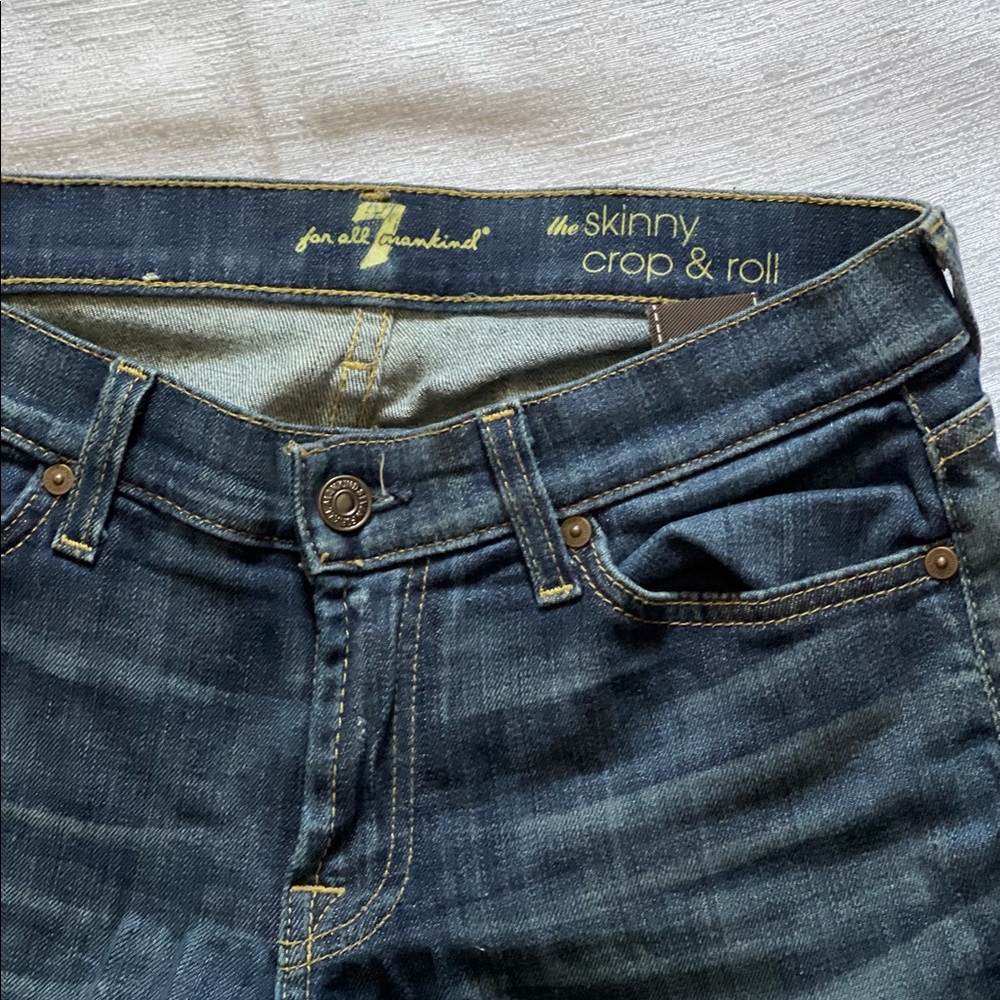 Skinny Crop N Roll Jeans